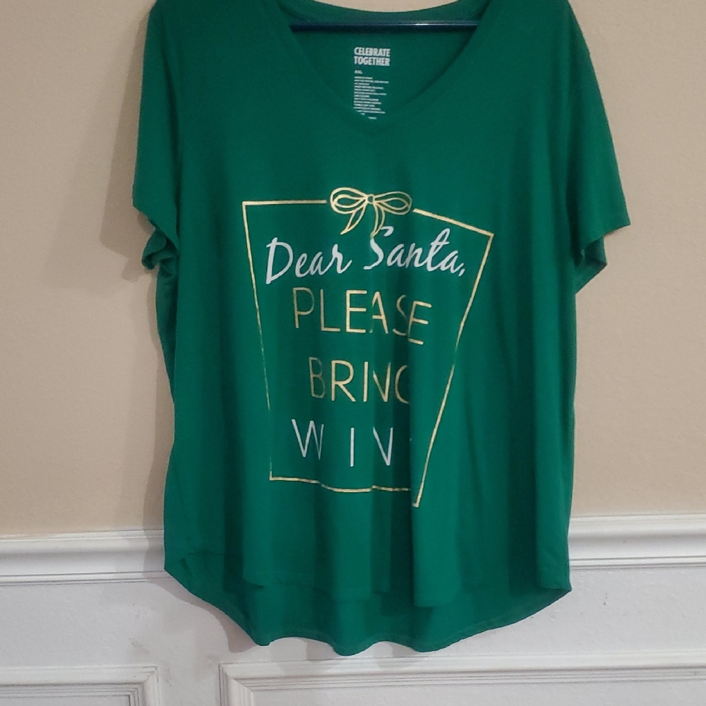 Celebrate Together Green Short Sleeve Tee